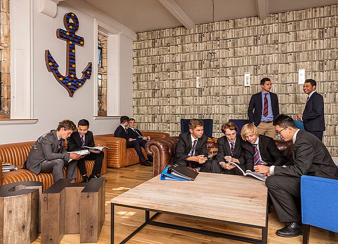 boys boarding commonroom Carousel  